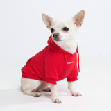 Essential Crimson Red Hoodie||size:S
