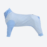 Pigiama per Cani - Strisce Blu