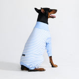 Pigiama per Cani - Strisce Blu