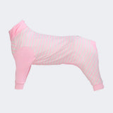 Pigiama per Cani - Strisce Rosa