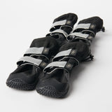 Stivaletti da pioggia per cani, Scarpette impermeabili per cani - Nero