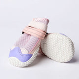 Scarpe per cani Hot Pavement Pawtector - Rosa Viola
