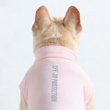 Maglietta per cani con protezione solare - Rosa chiaro
