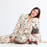 Pantaloni pigiama di Natale - Vischio