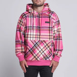 Maglione Plaid per Umani - Quadretti rosa
