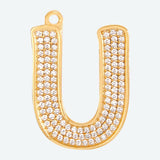 Ciondolo Lettera Iniziale - U