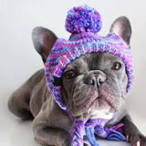 Cappello per cani Pom Pom in Maglia