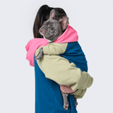 Color Block Human Hoodies