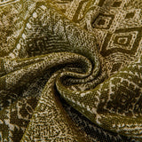 Copridivano – Verde Boho Rustico