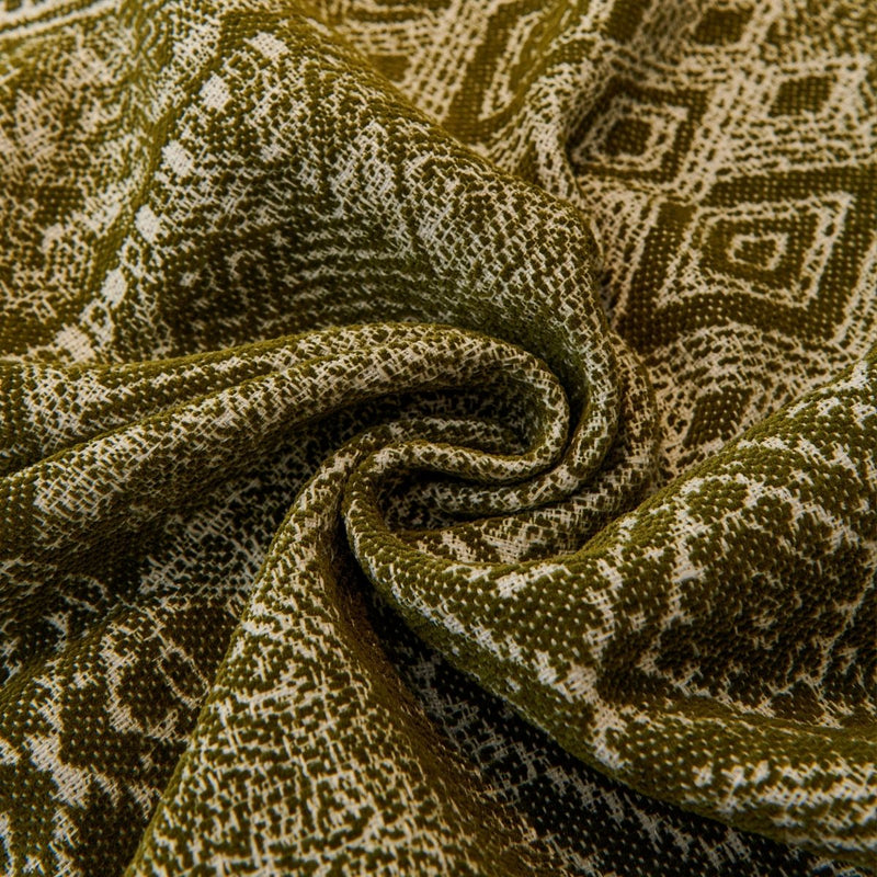 Copridivano – Verde Boho Rustico