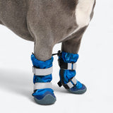Stivali per cani Flex Shell resistenti all'acqua - Camo Blu