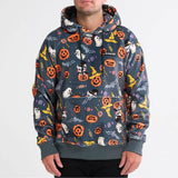 Halloween Grey Hoodie