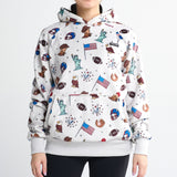 La felpa per umani USA – Grigio