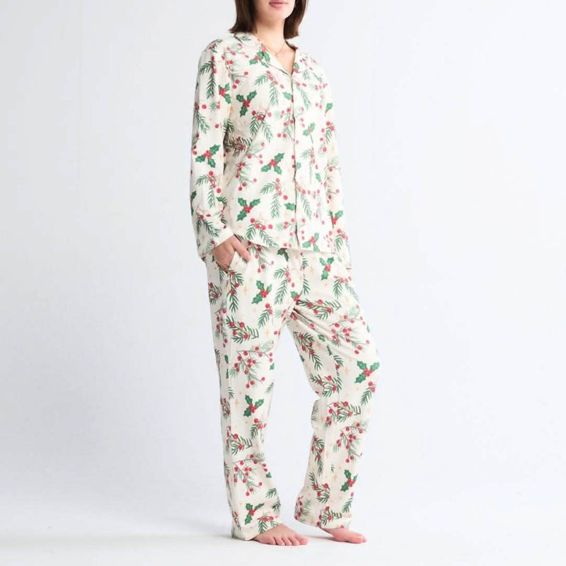 Pantaloni pigiama di Natale - Vischio