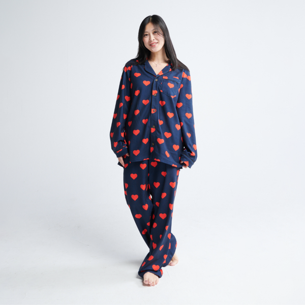 Pantalone del pigiama umano - Cuori
