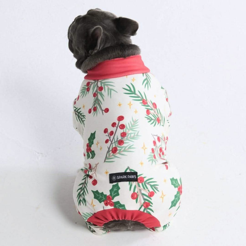 Pigiama di Natale per cane - Vischio