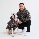 Felpa Vintage Flower per Umano - Nero