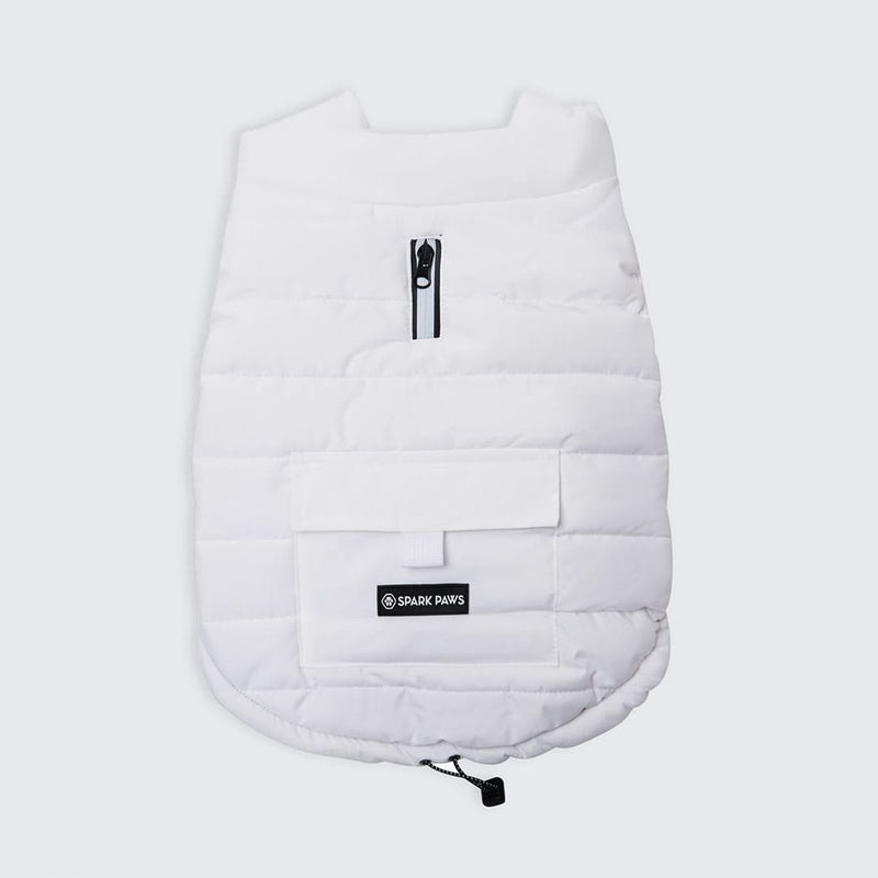 Giacca impermeabile WarmShield™ - bianca