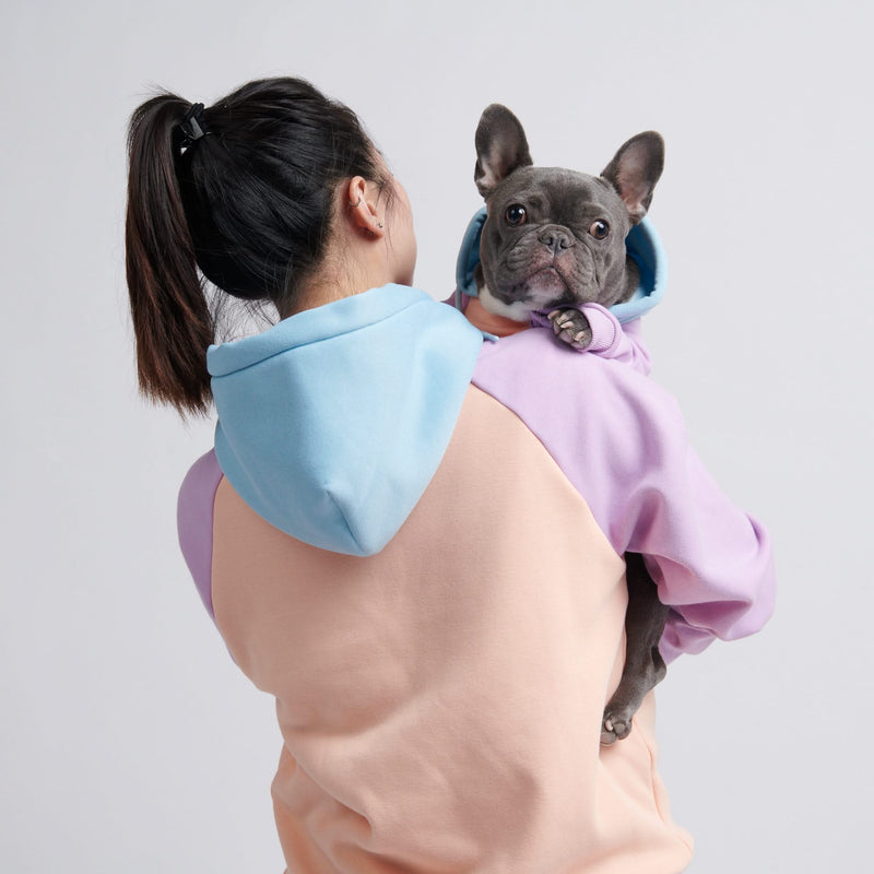 Color Block Human Hoodies