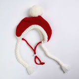 Cappello per cani Pom Pom in Maglia