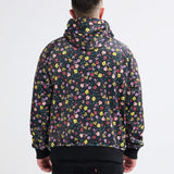 Felpa Vintage Flower per Umano - Nero