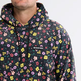 Felpa Vintage Flower per Umano - Nero