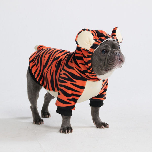 Felpa di Halloween per cani - Tigre