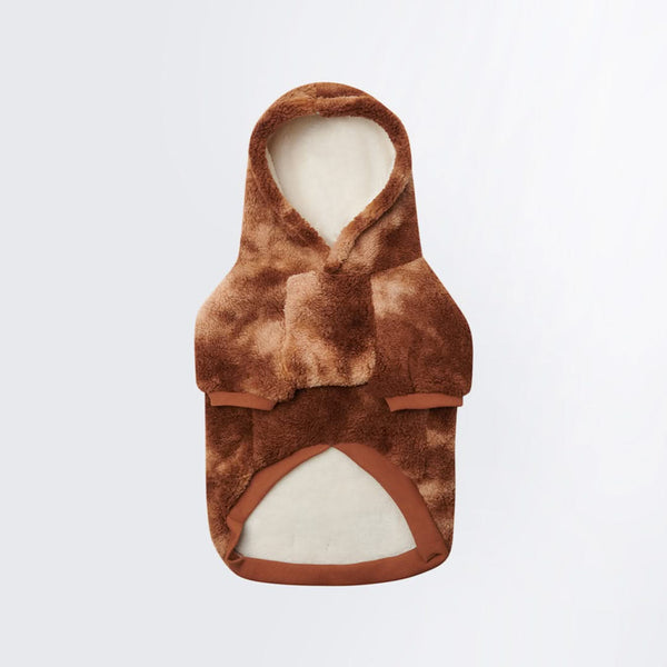 Maglione Coperta Fluffdreams per Cani - Moka