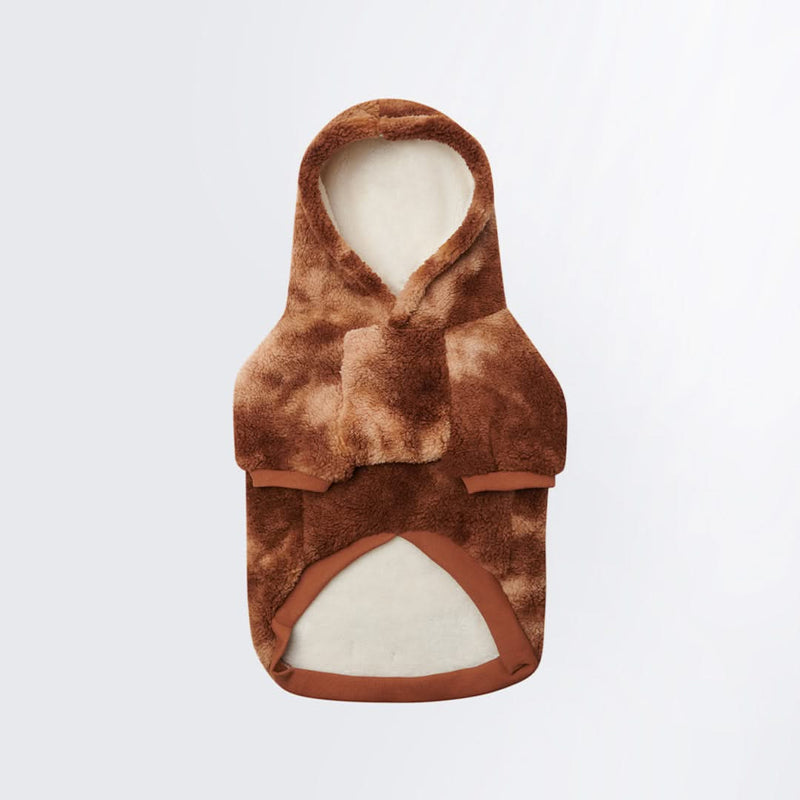 Fluffdreams™ Felpa con cappuccio ansiolitica - Moka