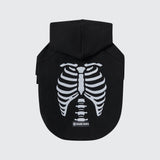 Felpa di Halloween per cani - Scheletro