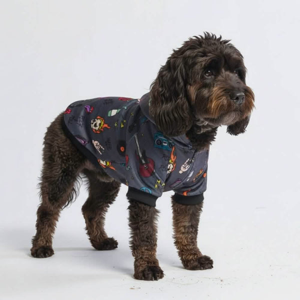 Rock and Roll Felpa per Cane