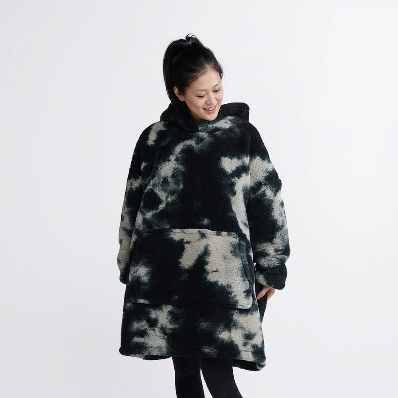 Fluffdreams™ Felpa con cappuccio umana oversize - Oreo