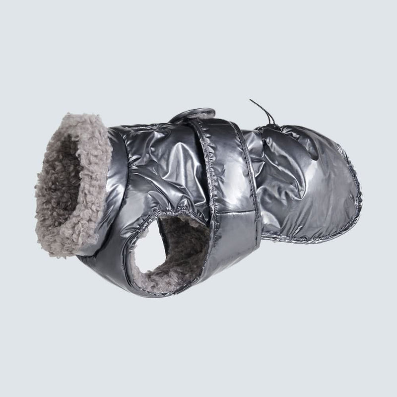 Giacca invernale a scivolo - Argento Metallico