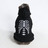 Felpa di Halloween per cani - Scheletro