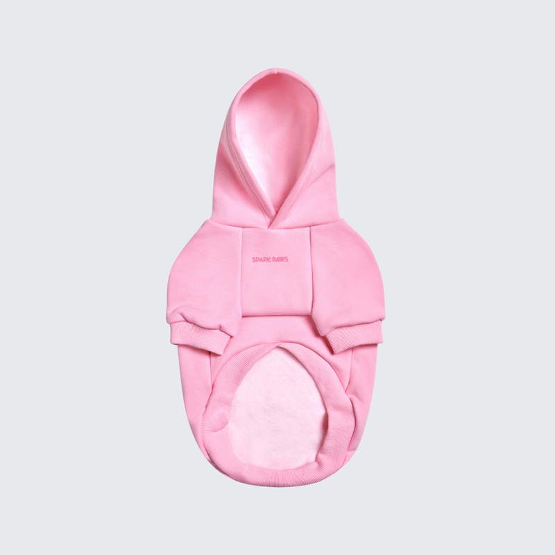 Essential Dog Hoodie - Baby Pink