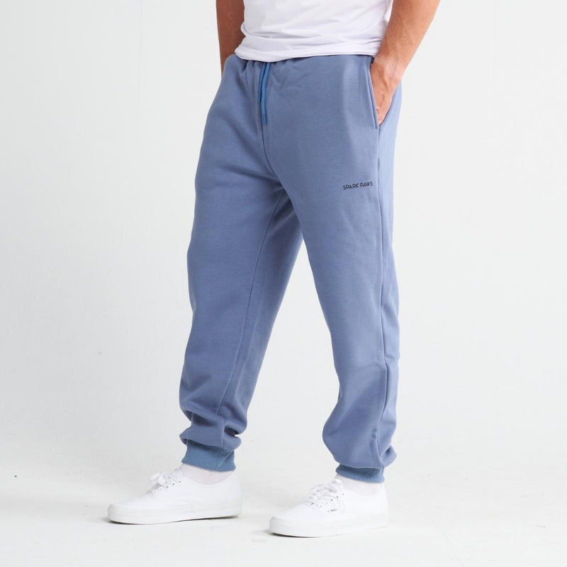 Pantalone essenziale - Blu cenere