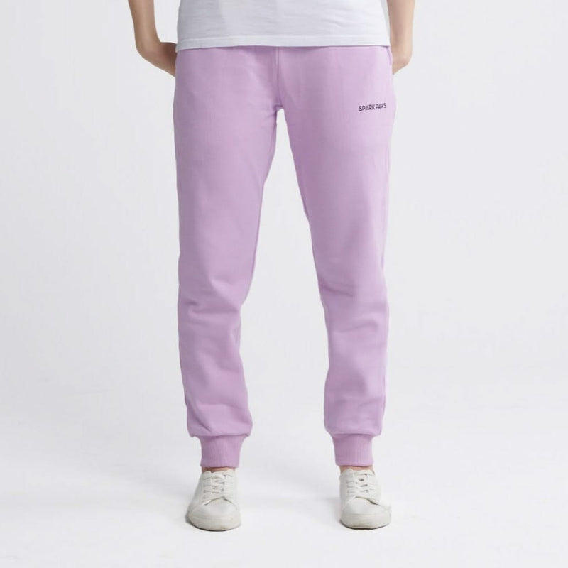 Pantalone essenziale - Lilla