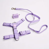 Set di imbracatura per cani Comfort Control No-Pull - Lilla