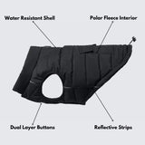Giacca impermeabile WarmShield™ - Nero