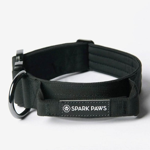 Set di collari tattici per cani - Nero