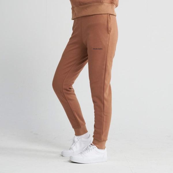 Pantaloni Essenziali - Marrone Castagna