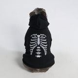 Felpa di Halloween per cani - Scheletro