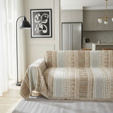 Copridivano – Beige Mosaico Moderno