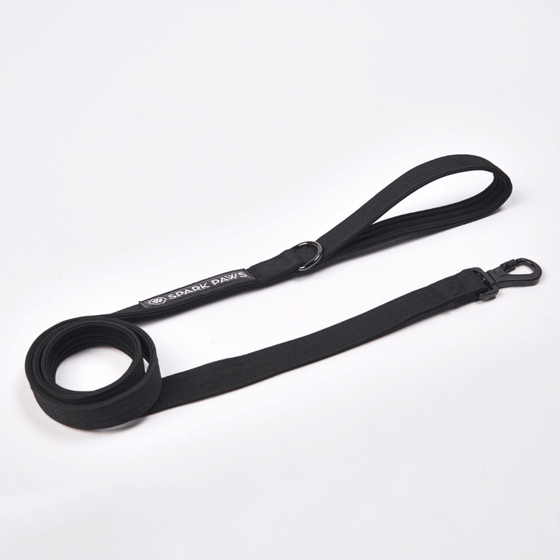 Set Guinzaglio e Porta Sacchetti - Nero