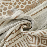 Copridivano – Beige Mosaico Moderno