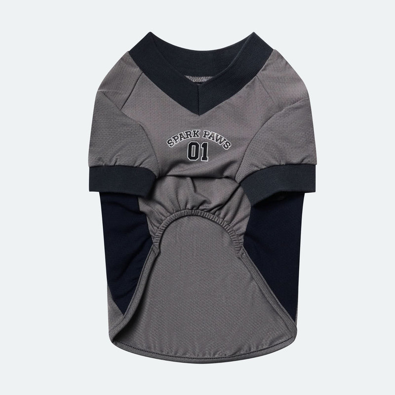 Maglia da calcio in rete - Grigia