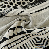 Copridivano – Nero Mosaico Moderno