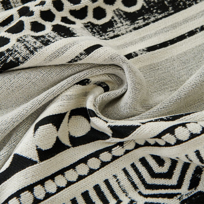 Copridivano – Nero Mosaico Moderno