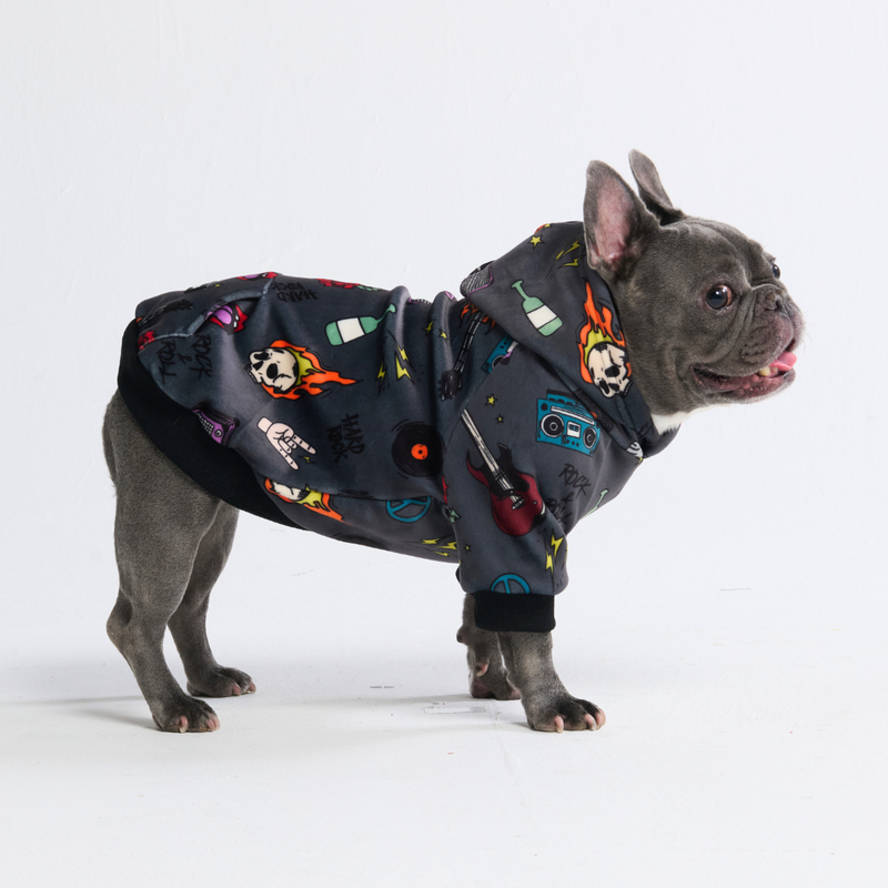 Rock and Roll Felpa per Cane