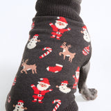 Maglione natalizio a maglia per cani – Babbo Natale